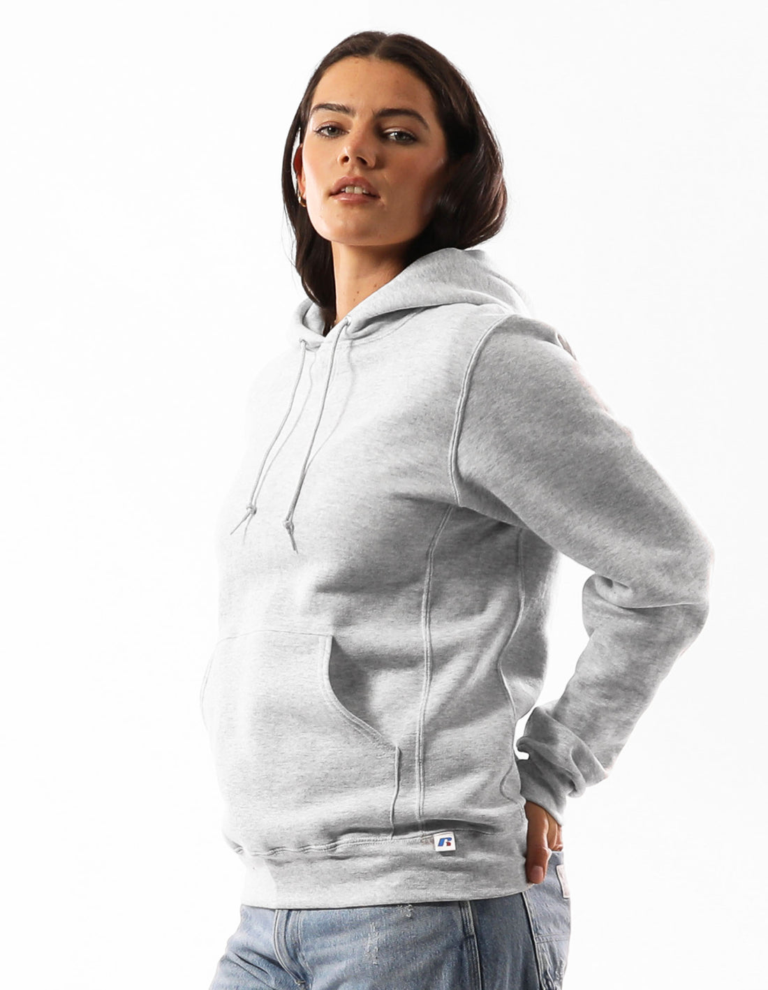 Men Russell Athletic Unisex Dri Hoodie Grey | CRTFMX456