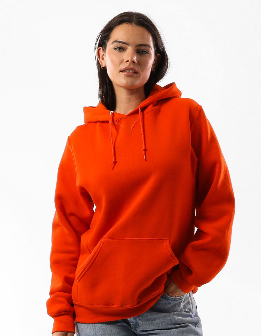 Men Russell Athletic Unisex Dri Hoodie Orange | WKXCRT753