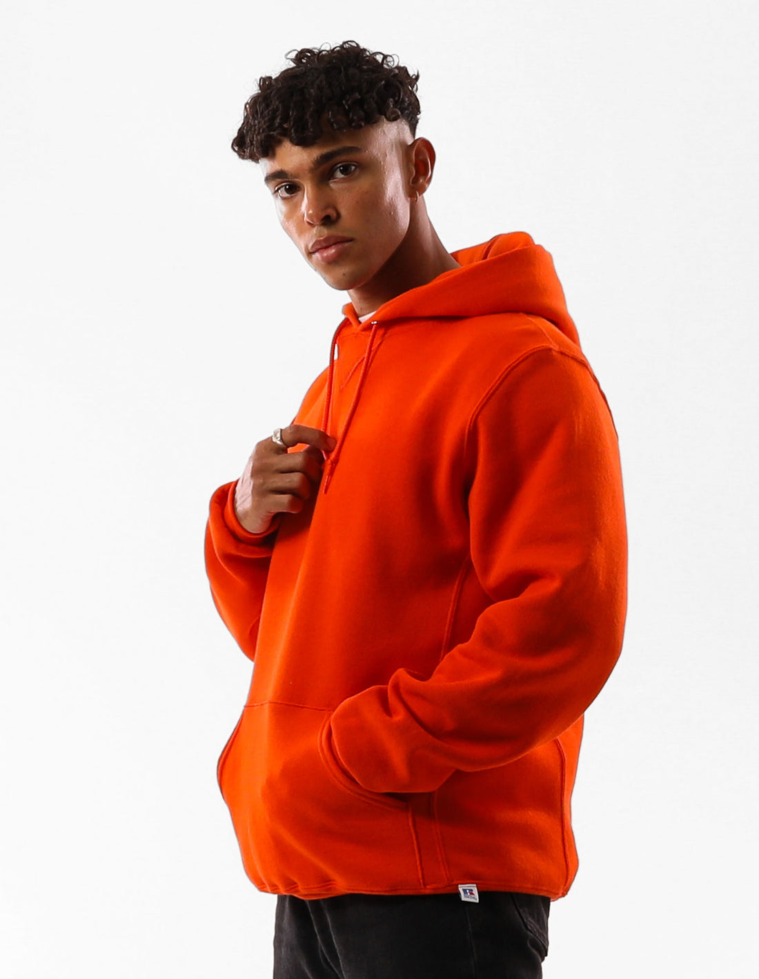 Men Russell Athletic Unisex Dri Hoodie Orange | WKXCRT753