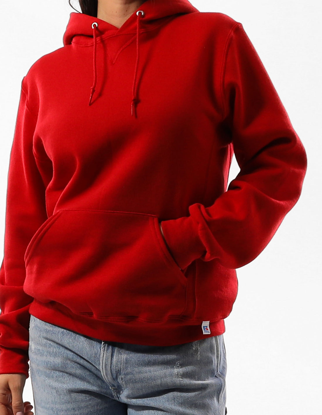 Men Russell Athletic Unisex Dri Hoodie Red | IUXRSM089