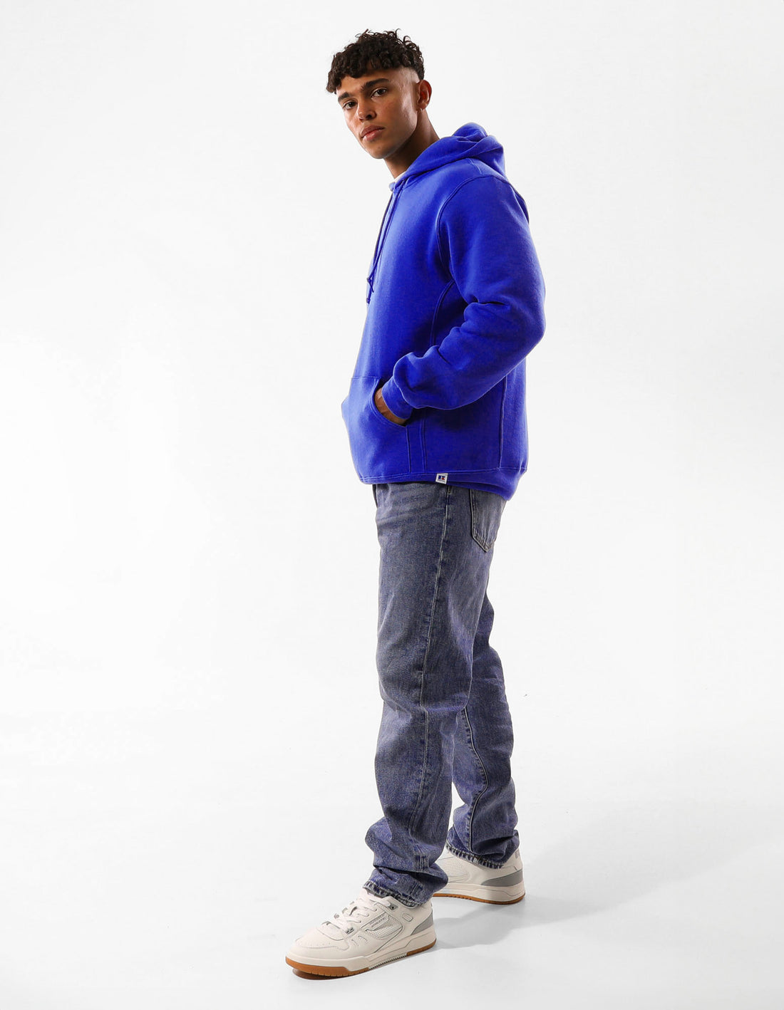 Men Russell Athletic Unisex Dri Hoodie Royal | GIWMLU672