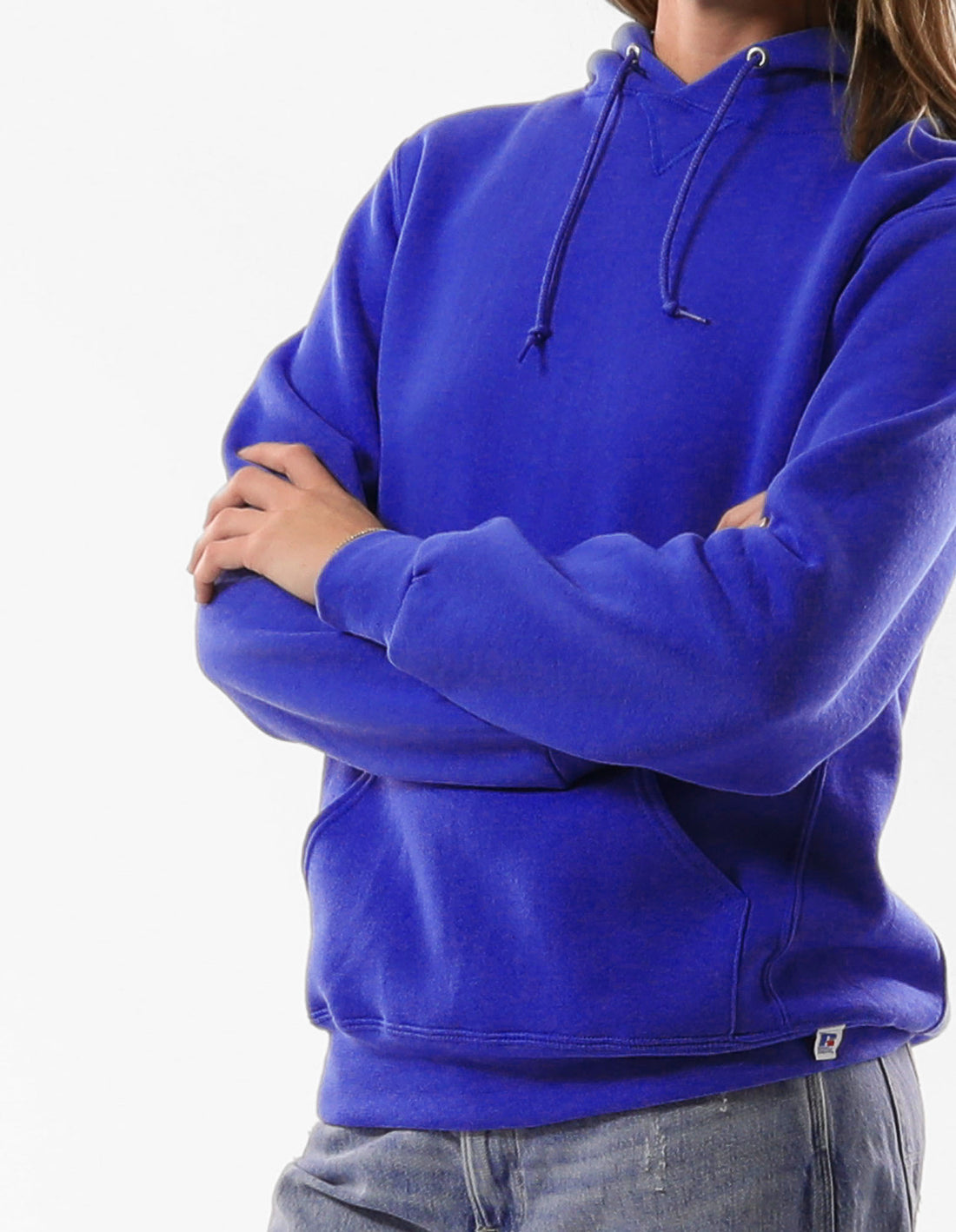 Men Russell Athletic Unisex Dri Hoodie Royal | GIWMLU672