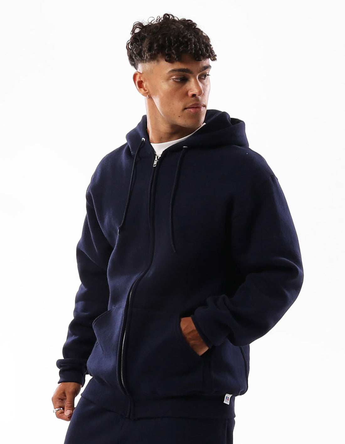 Men Russell Athletic Unisex Dri Jackets Navy | VIBUCM804