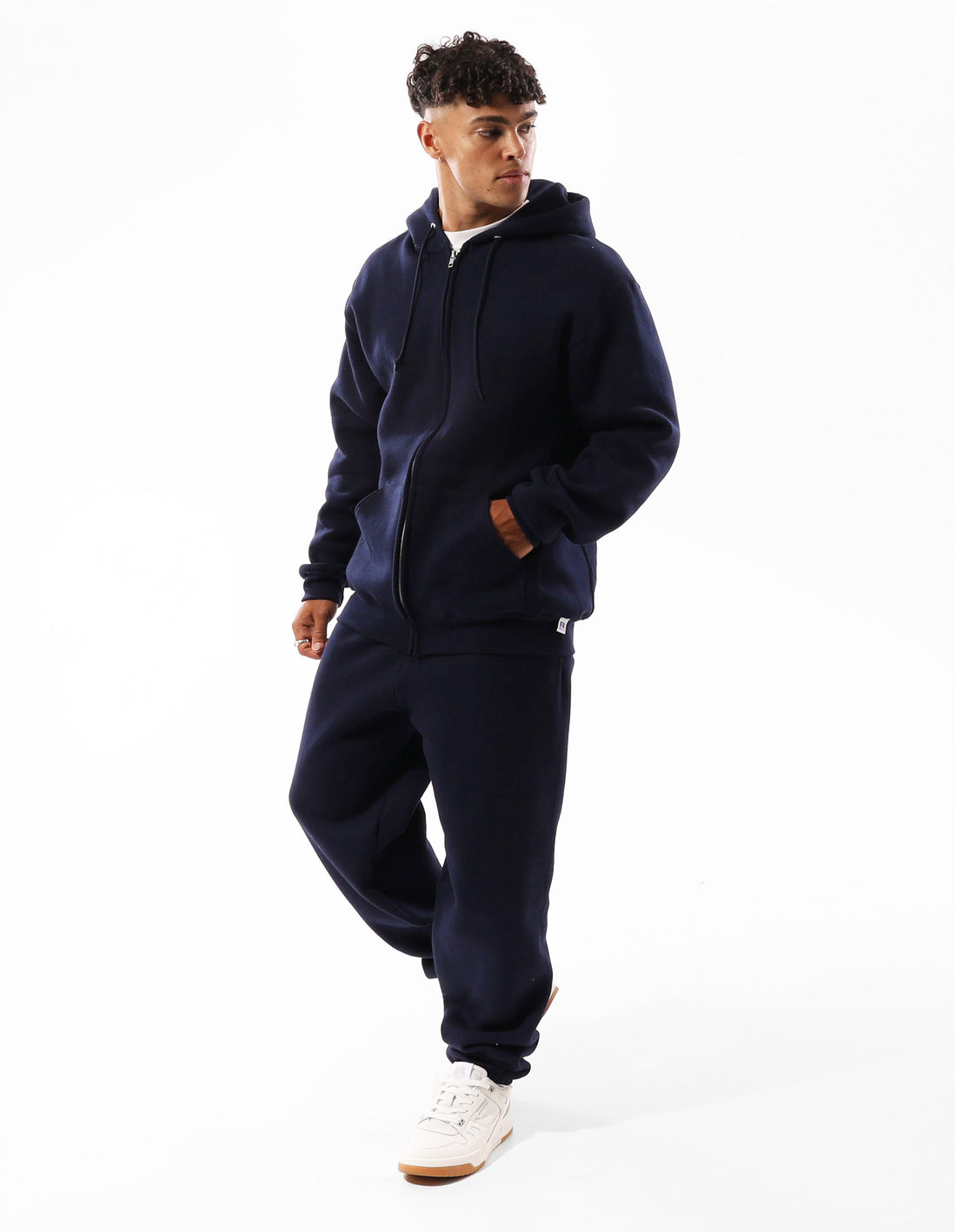 Men Russell Athletic Unisex Dri Jackets Navy | VIBUCM804