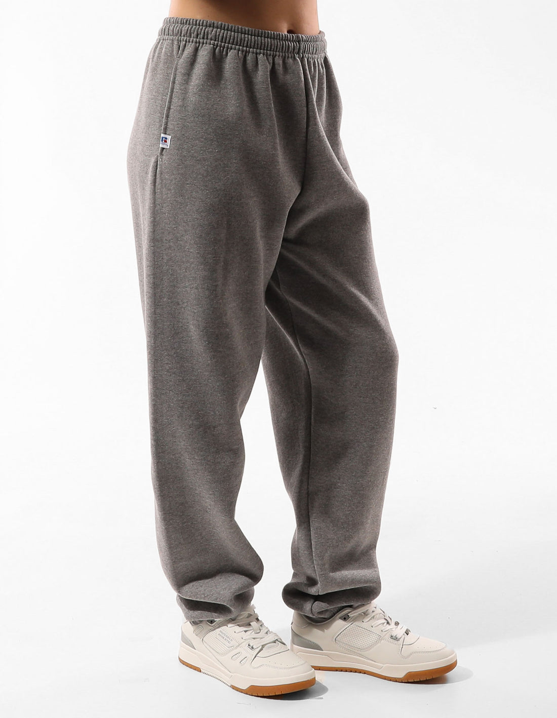 Men Russell Athletic Unisex Dri Track pants Grey | GOQVYT279