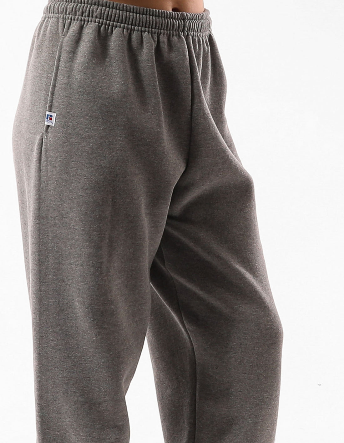 Men Russell Athletic Unisex Dri Track pants Grey | GOQVYT279