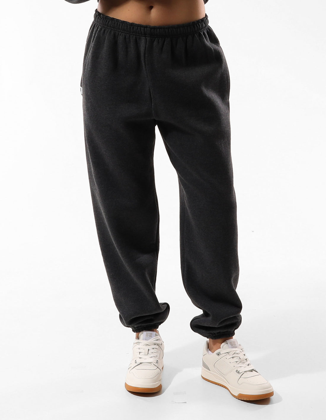 Men Russell Athletic Unisex Dri Track pants Black | ADSHEK803