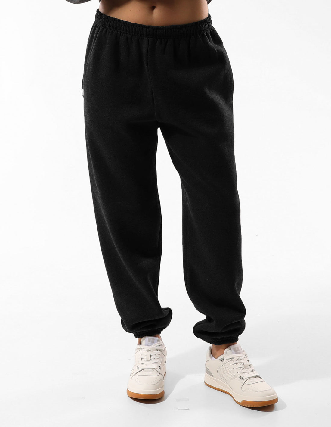 Men Russell Athletic Unisex Dri Track pants Black | AOWGLU035