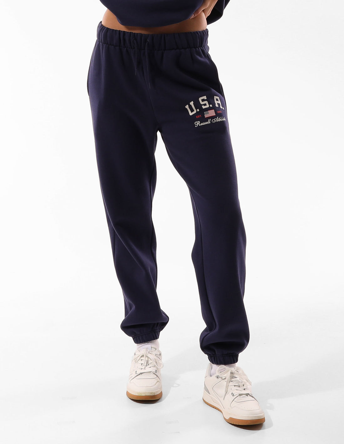 Women Russell Athletic 1902 Baggy Track pants Blue | TECQBV824