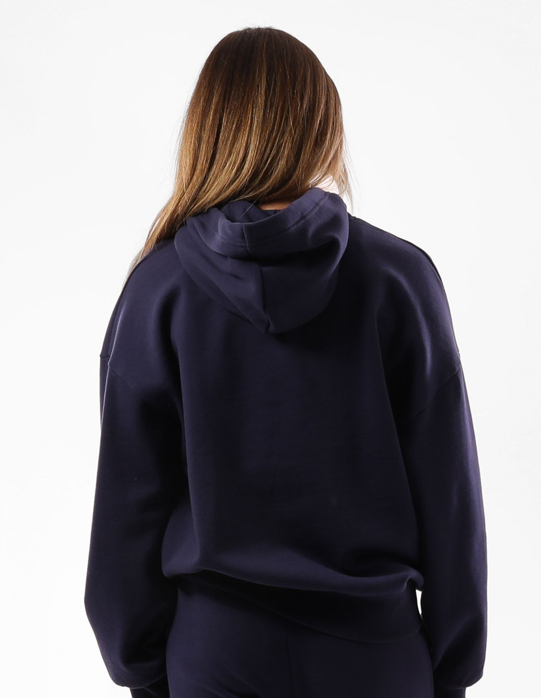 Women Russell Athletic 1902 Oversized Hoodie Blue | SZUQNY820