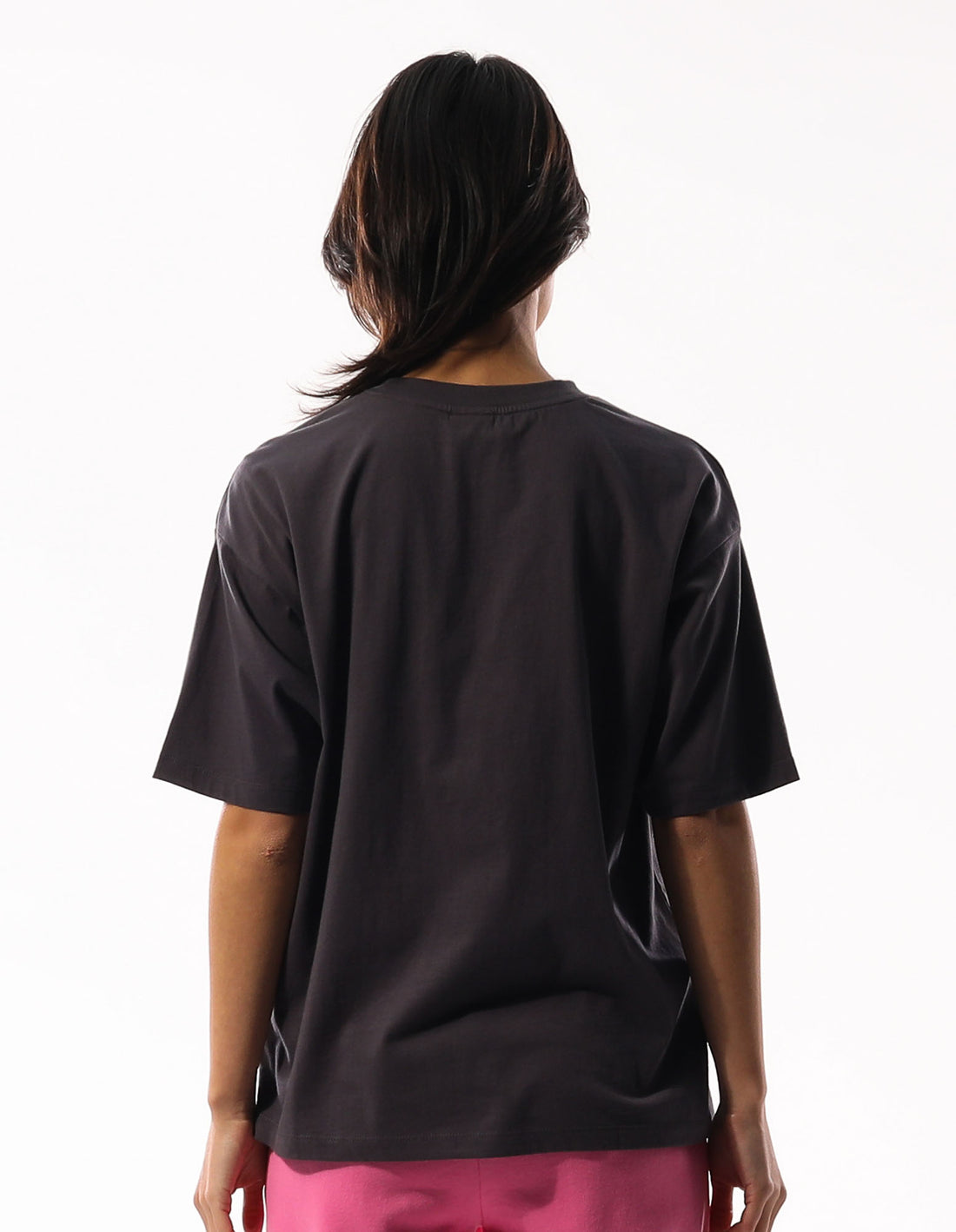 Women Russell Athletic Annie Oversized T Shirts Dark Grey | VGKZHI920