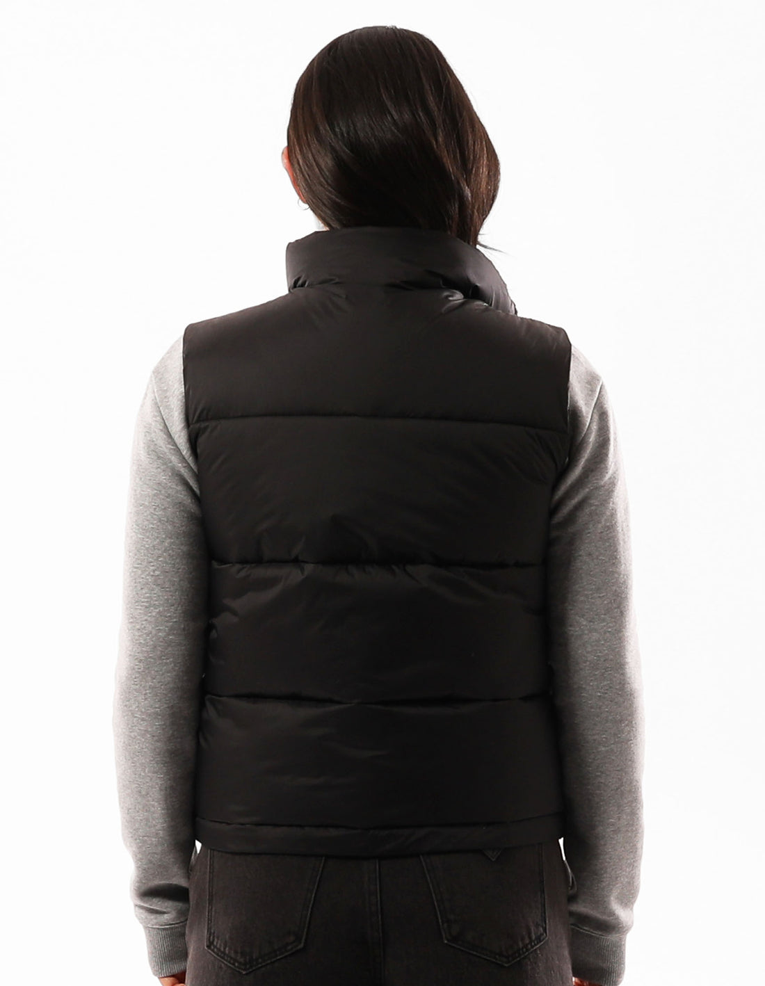 Women Russell Athletic Arlington Vest Jackets Black | OJAGYK350