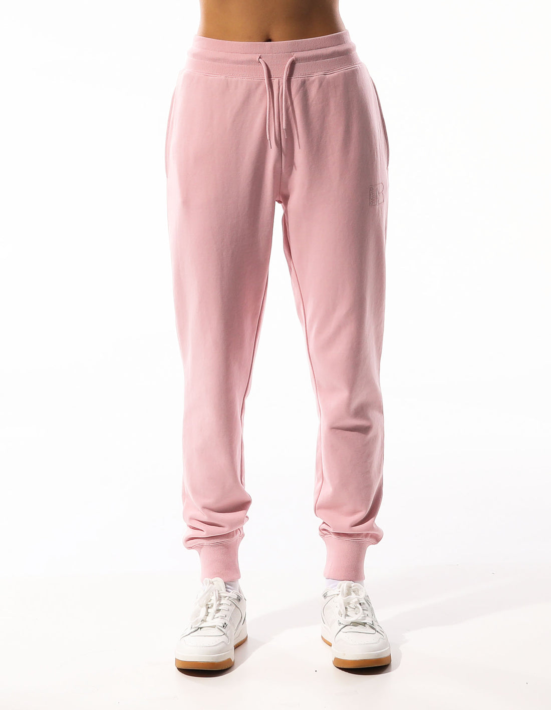 Women Russell Athletic Inlay Logo Unbrushed Track pants Pink | QESTMD450