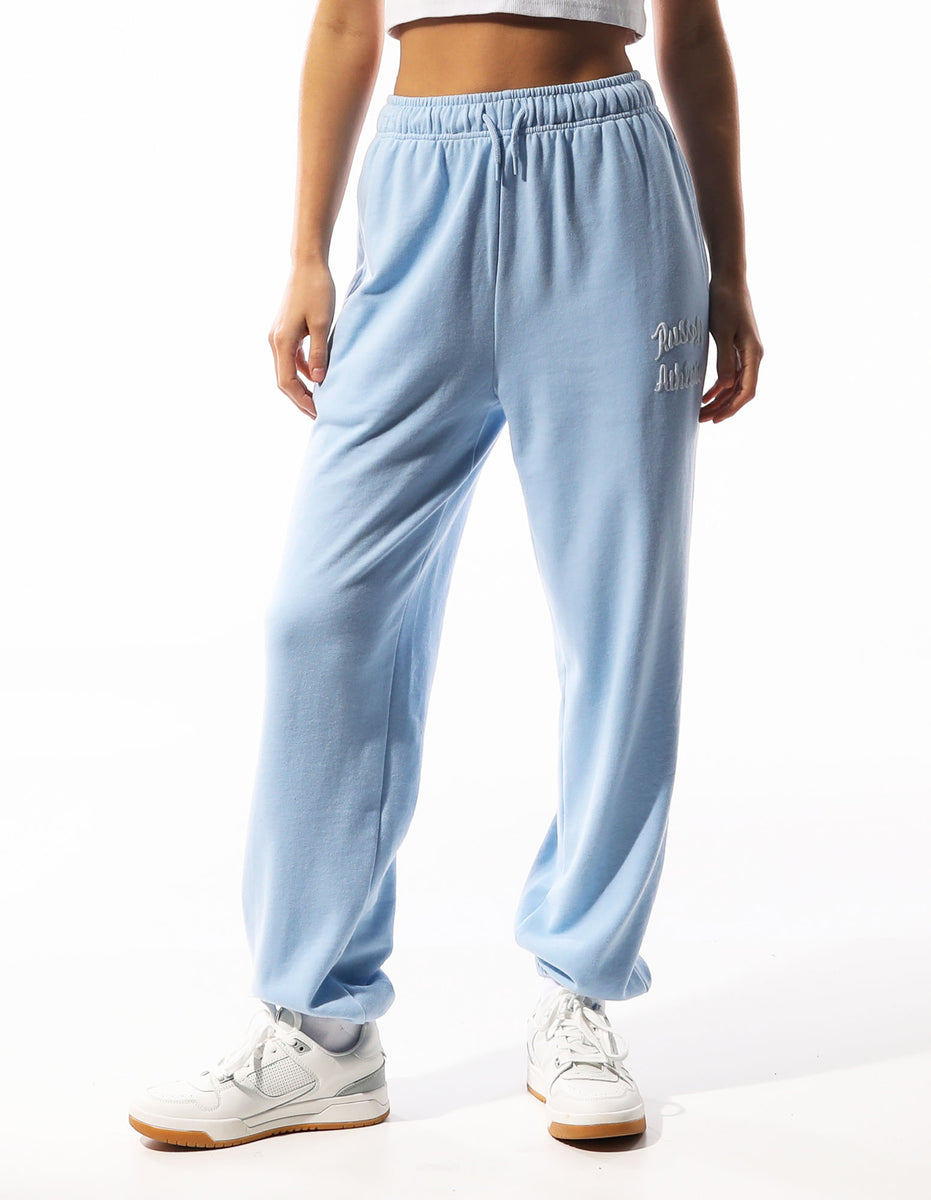 Women Russell Athletic Maplewood Baggy Track pants Blue | XTLCJH856