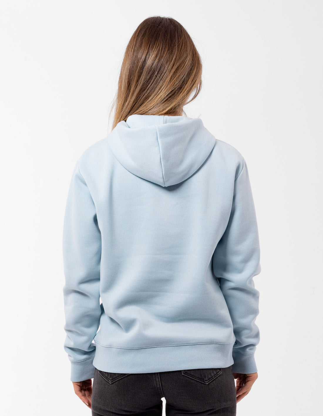 Women Russell Athletic Modern Tonal Hoodie Light Blue | NPOIXY159