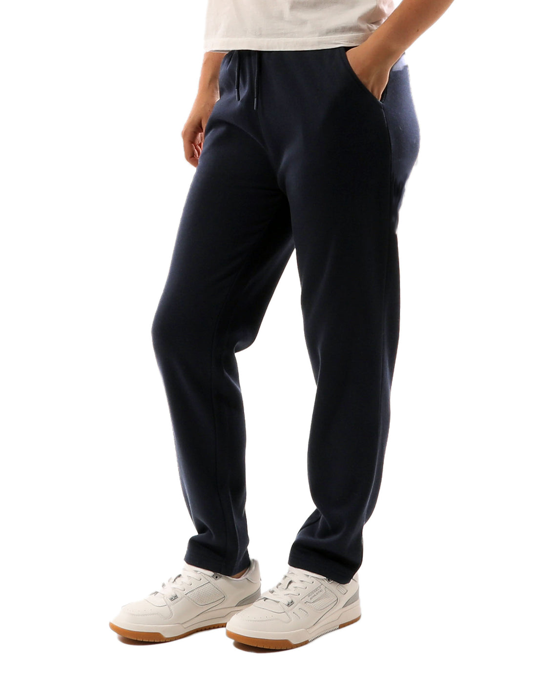 Women Russell Athletic Originals Small Arch Open Leg Track pants Navy | HYNCPT402