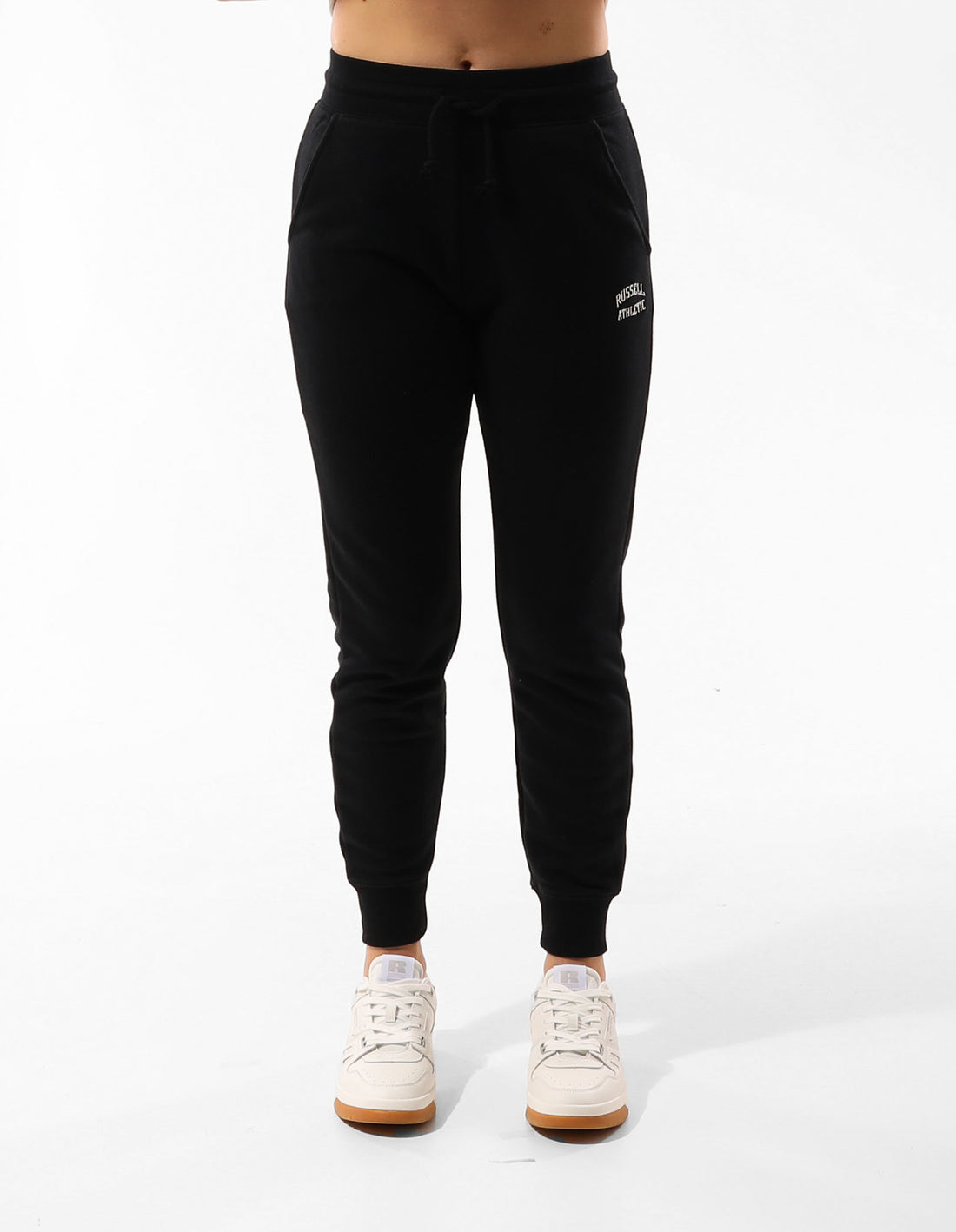 Women Russell Athletic Originals Track pants Black | OENJSU235