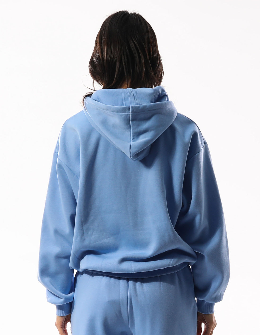 Women Russell Athletic R Logo Hoodie Blue | BQIUZN704