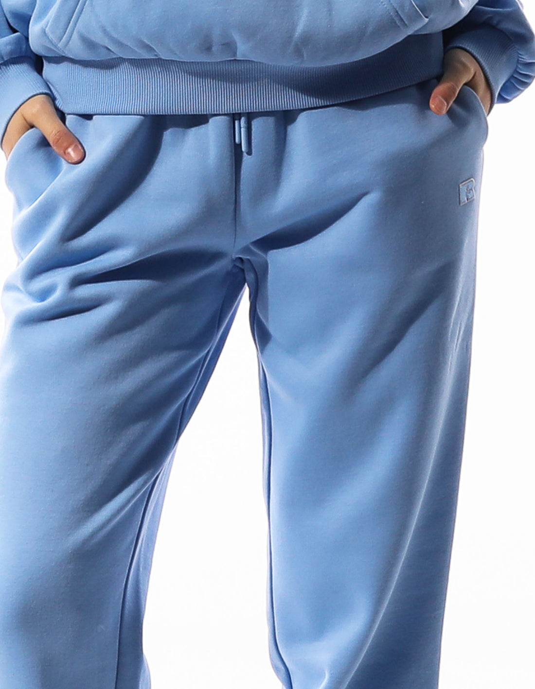 Women Russell Athletic R Logo Track pants Blue | JYPRDF065