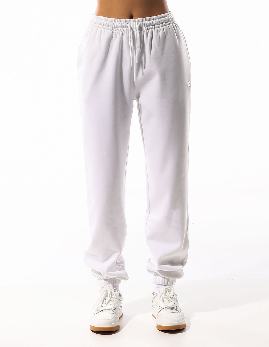 Women Russell Athletic R Logo Track pants White | VPIHFA291