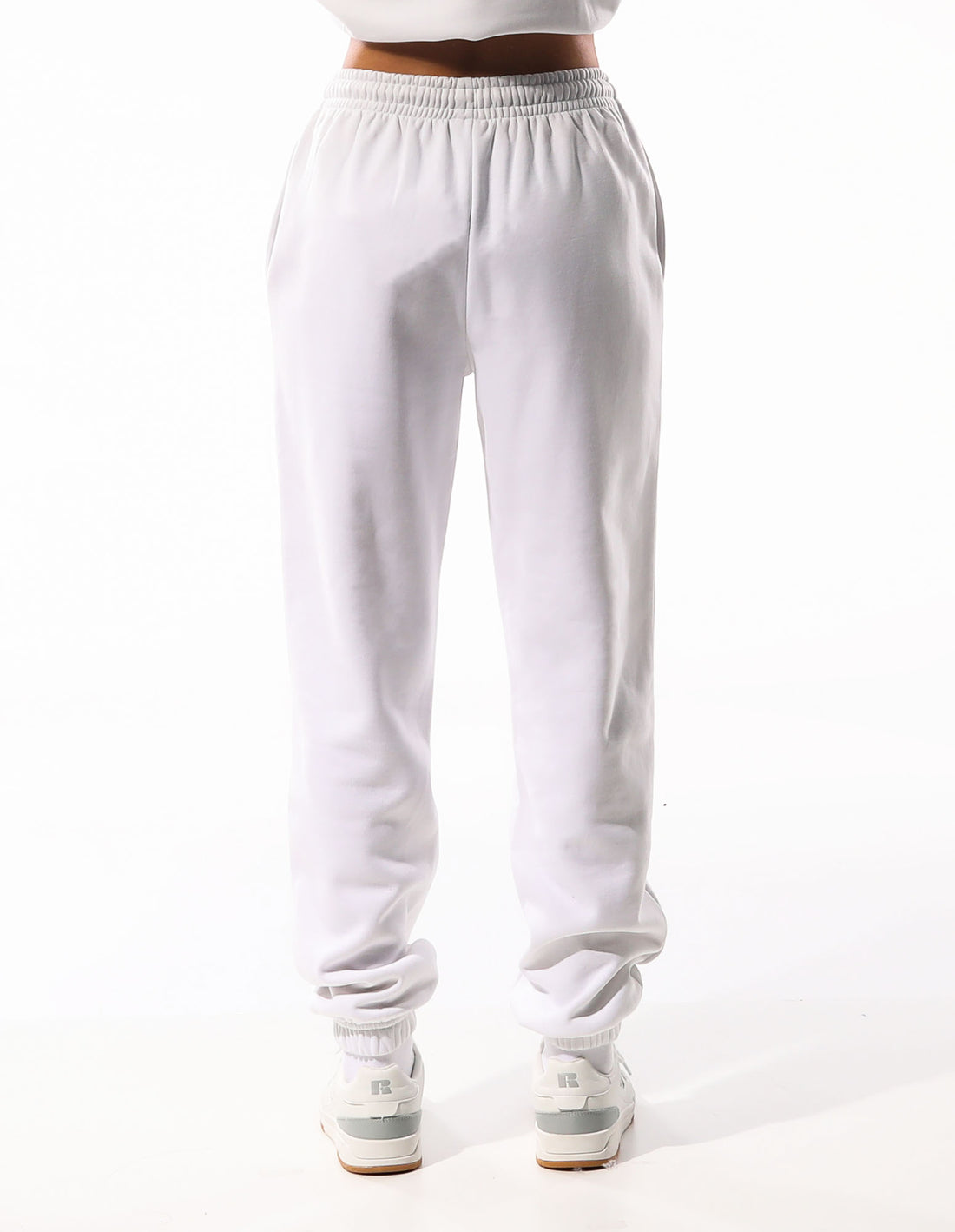 Women Russell Athletic R Logo Track pants White | VPIHFA291