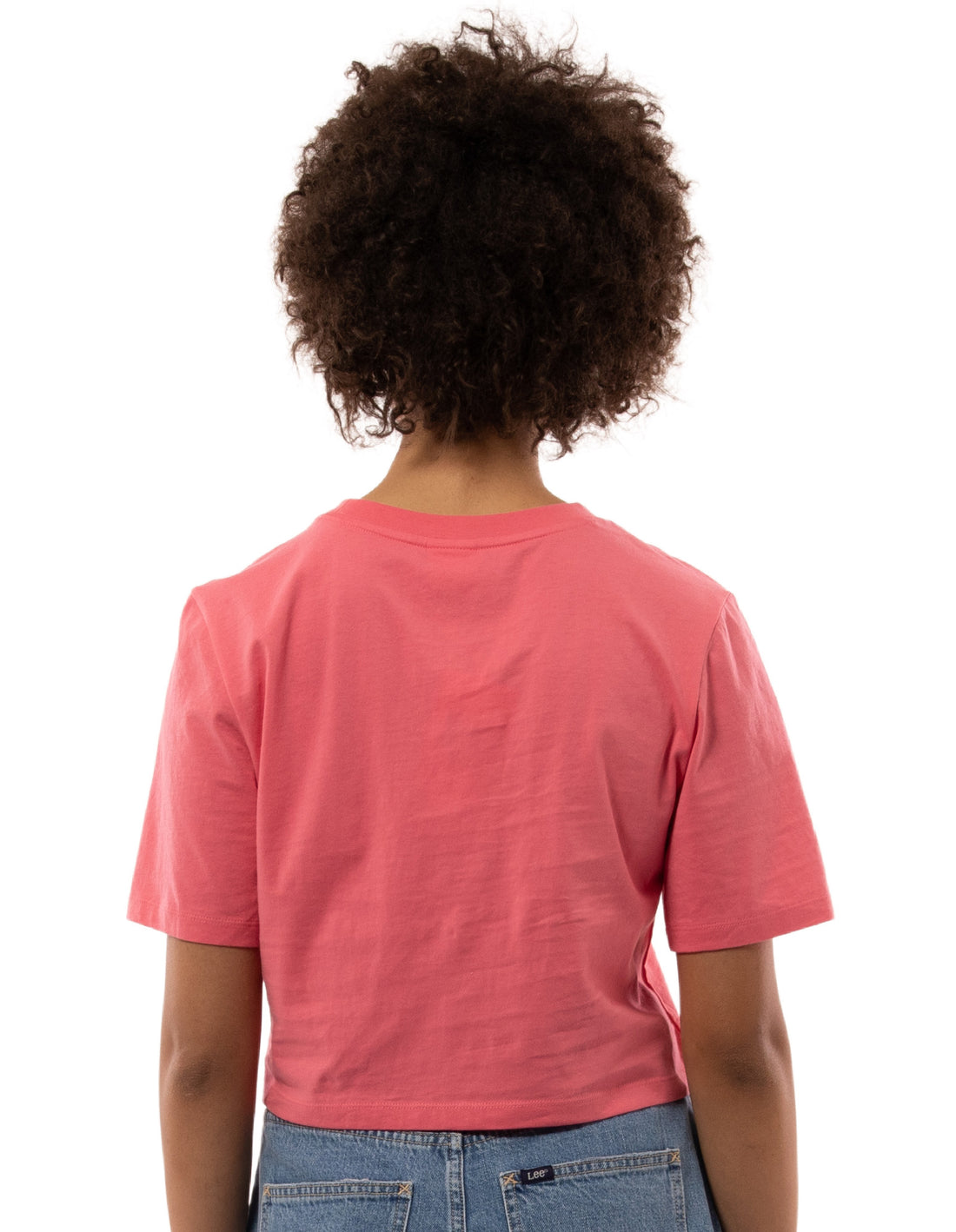 Women Russell Athletic Sugar Crop T Shirts Coral Pink | PAUNFZ529