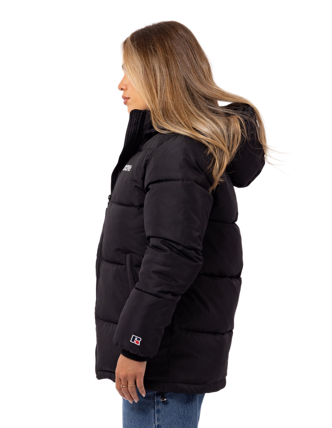 Women Russell Athletic Tribecca Jackets Black | LSQZTA097