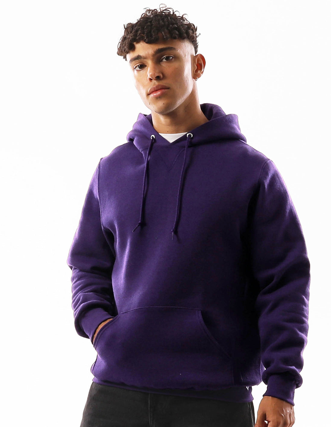 Women Russell Athletic Unisex Dri Hoodie Purple | MCQFBY428