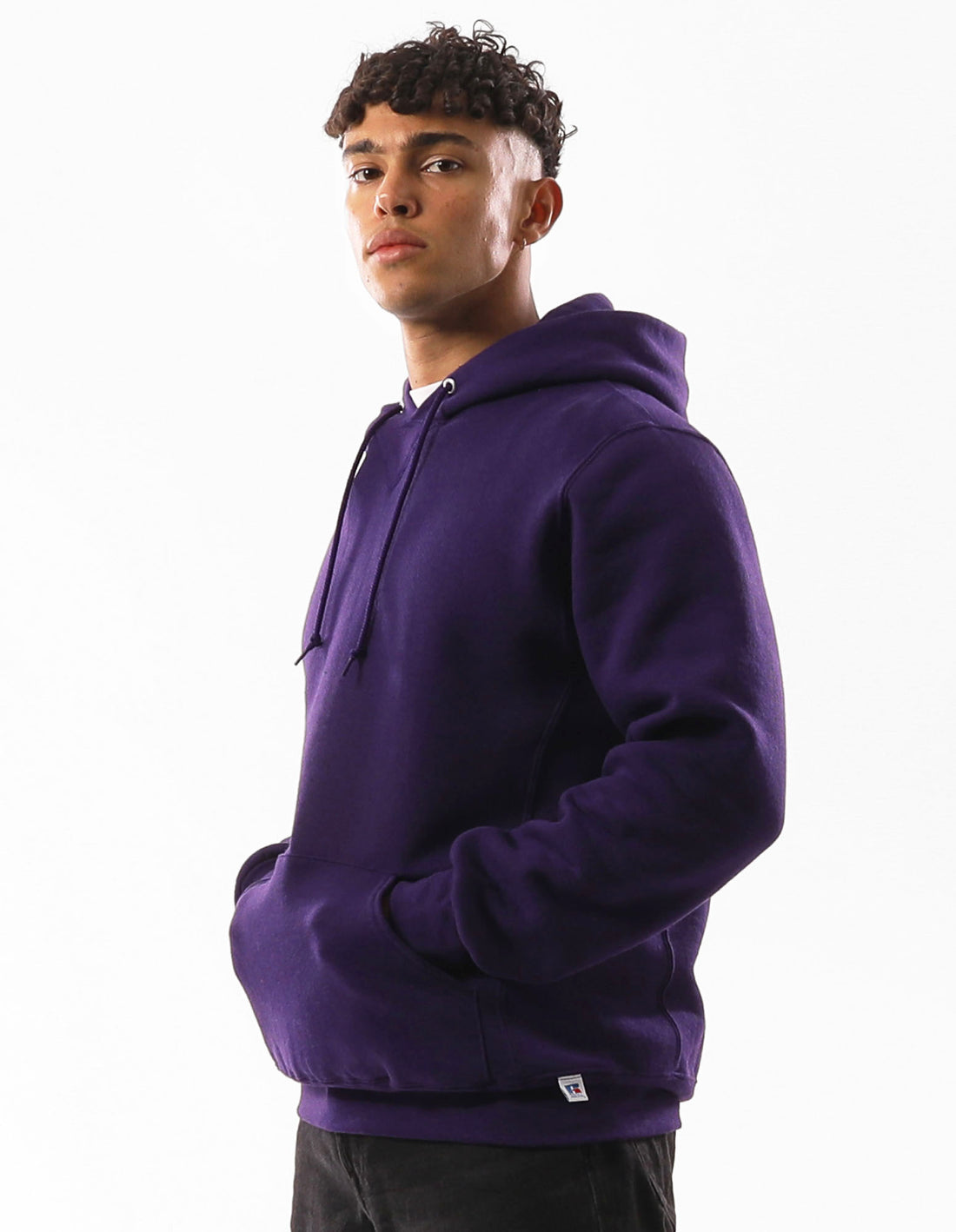 Women Russell Athletic Unisex Dri Hoodie Purple | MCQFBY428