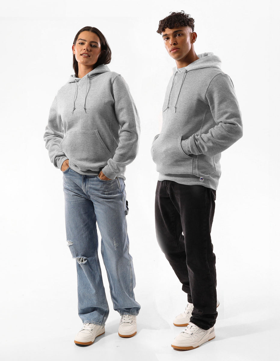 Women Russell Athletic Unisex Dri Hoodie Grey | KIUPDF574