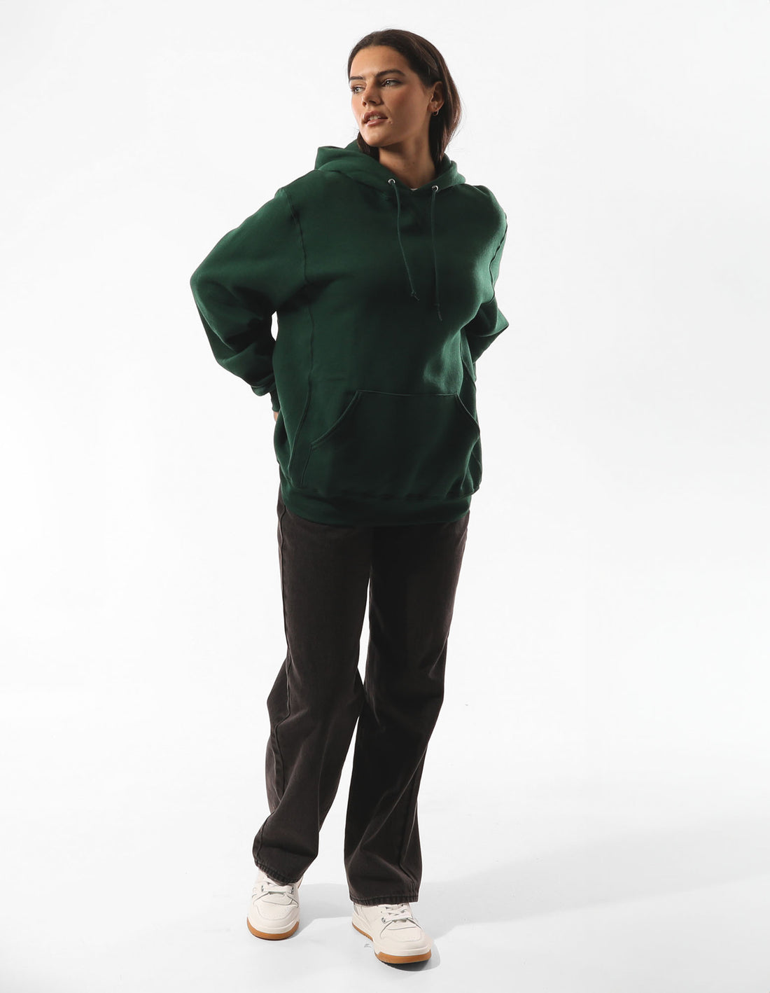 Women Russell Athletic Unisex Dri Hoodie Dark Green | FKQZWA743