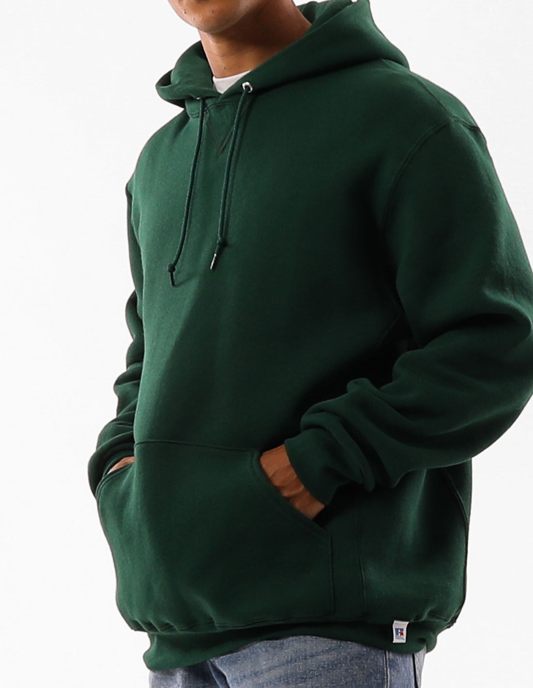 Women Russell Athletic Unisex Dri Hoodie Dark Green | FKQZWA743