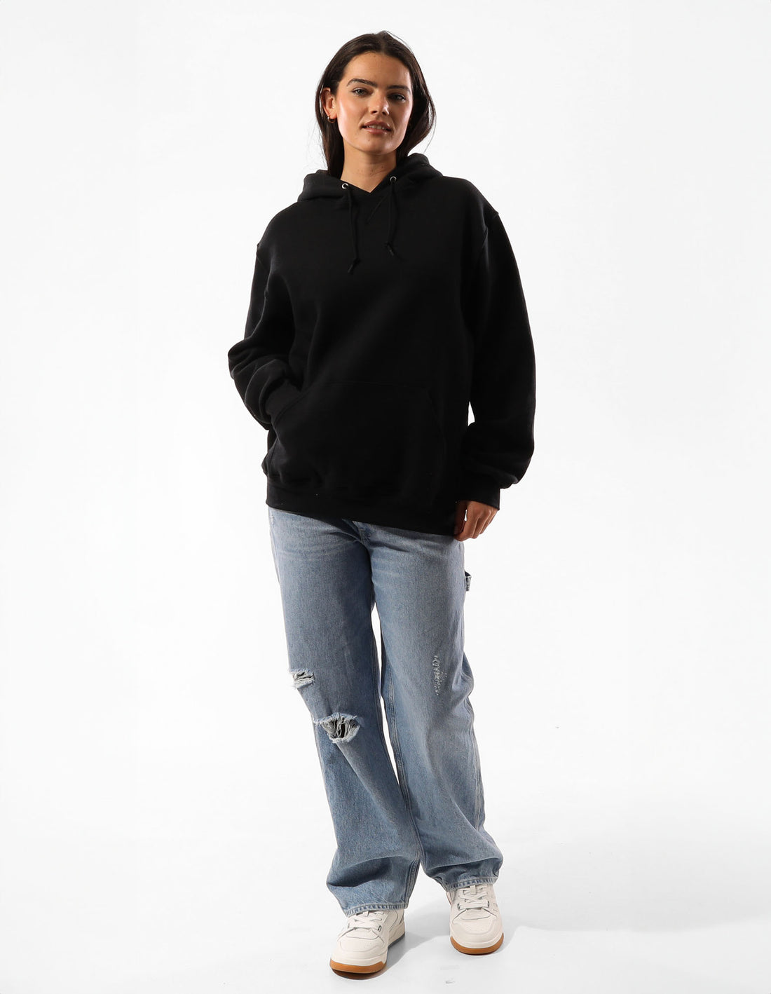 Women Russell Athletic Unisex Dri Hoodie Black | BRVFJA097