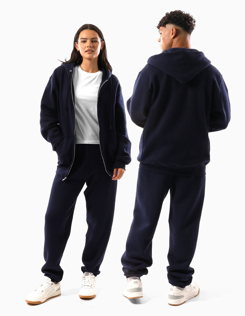 Women Russell Athletic Unisex Dri Jackets Navy | GHELQM451