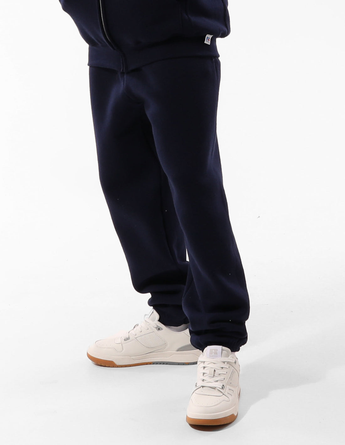 Women Russell Athletic Unisex Dri Track pants Navy | UHOSQN638