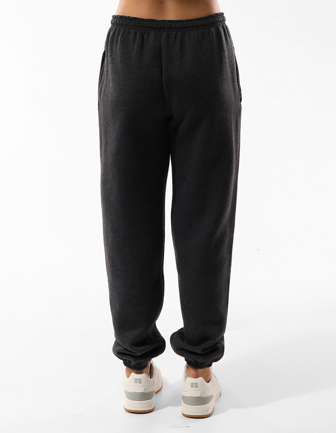 Women Russell Athletic Unisex Dri Track pants Black | RAEKTC274